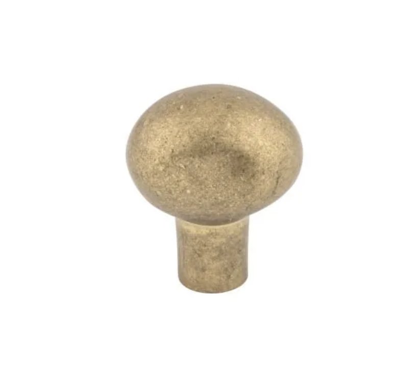 Aspen Egg Knob - Light Bronze, Small 