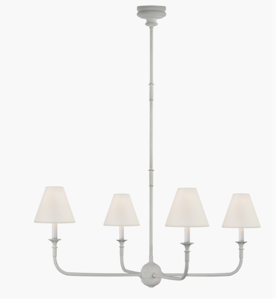 Piaf Large Chandelier - Plaster White 